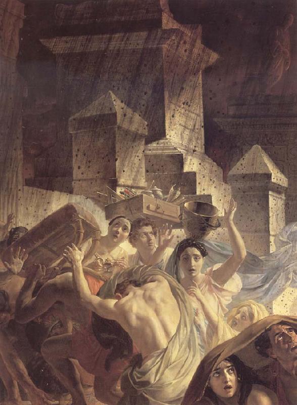 Karl Briullov The Last Day of Pompeii oil painting picture